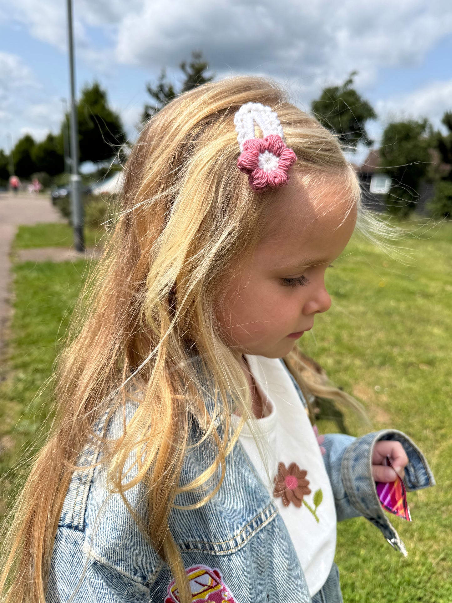 Crochet Hairclips