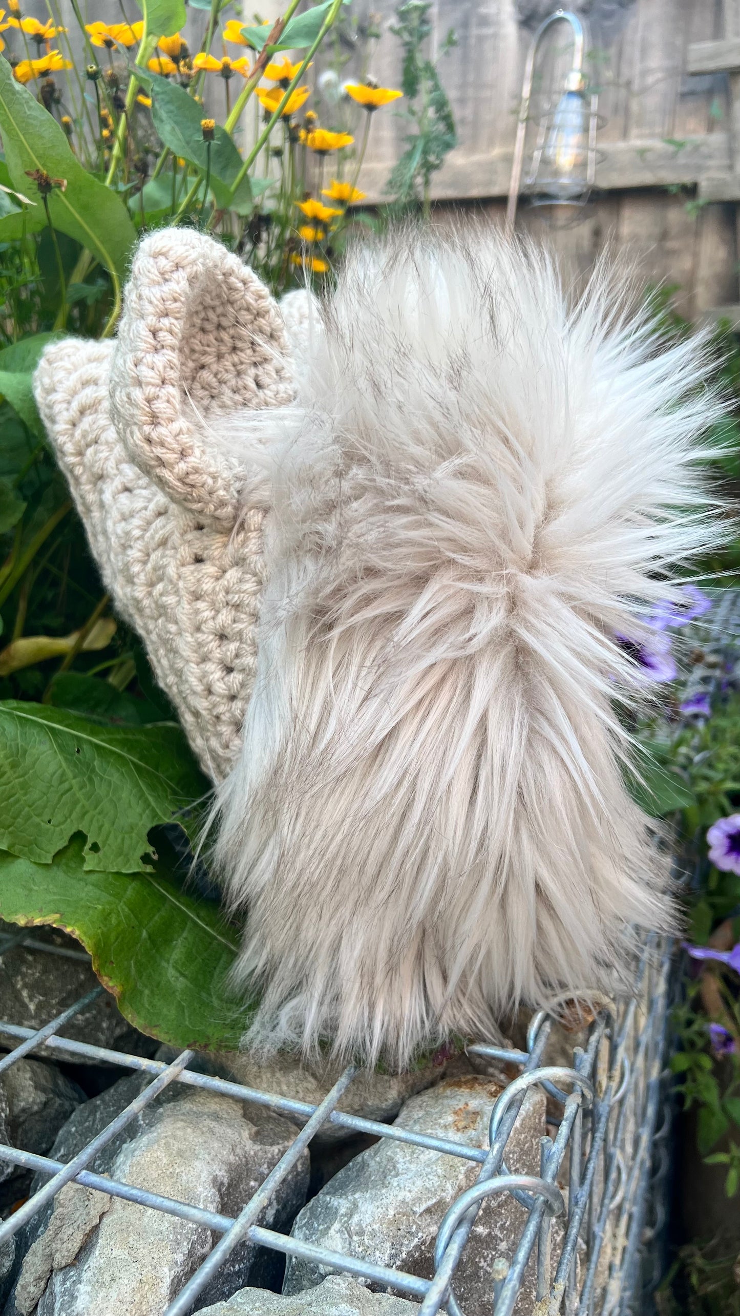 "Aedan" Lion Bonnet (long & short mane)
