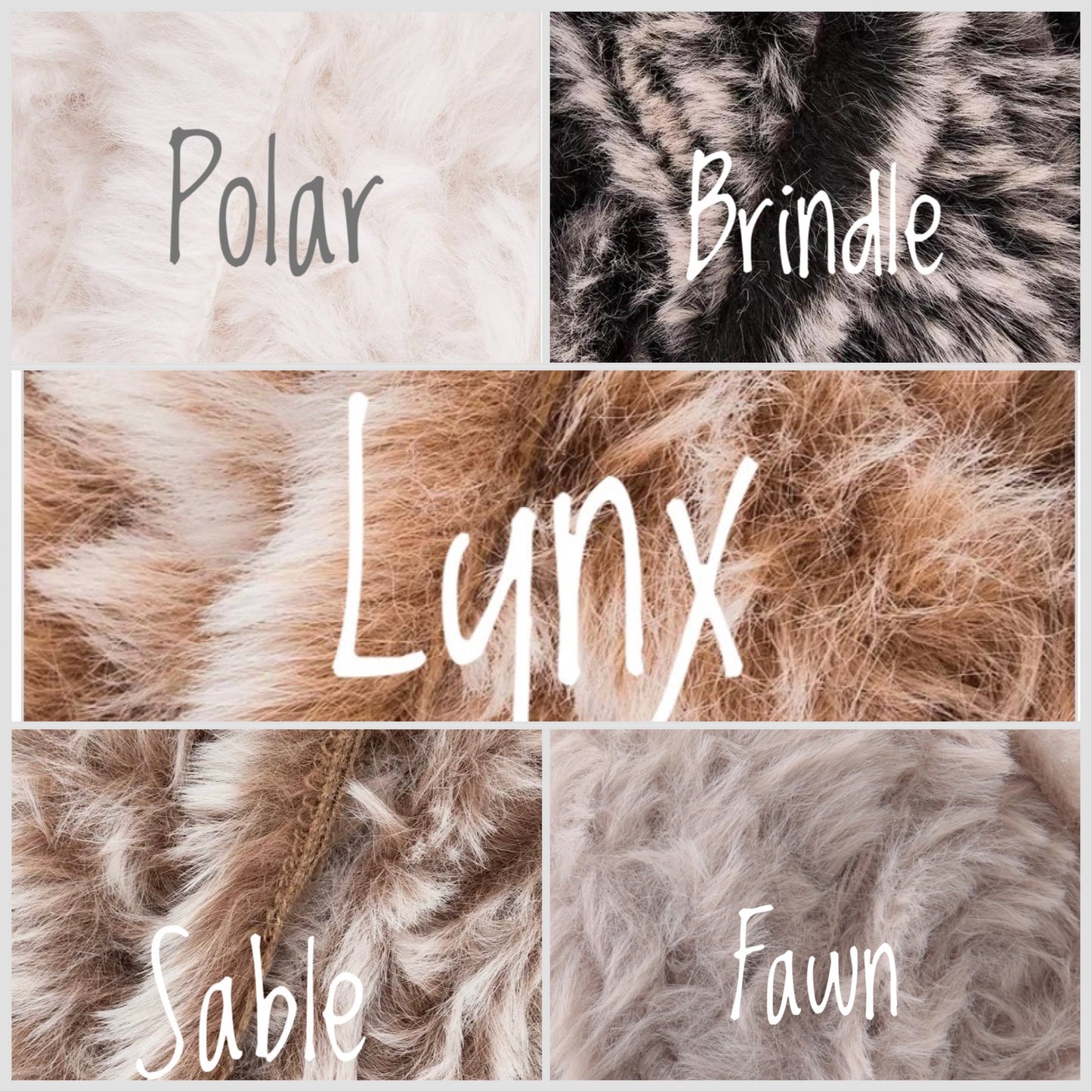 Faux fur pixies