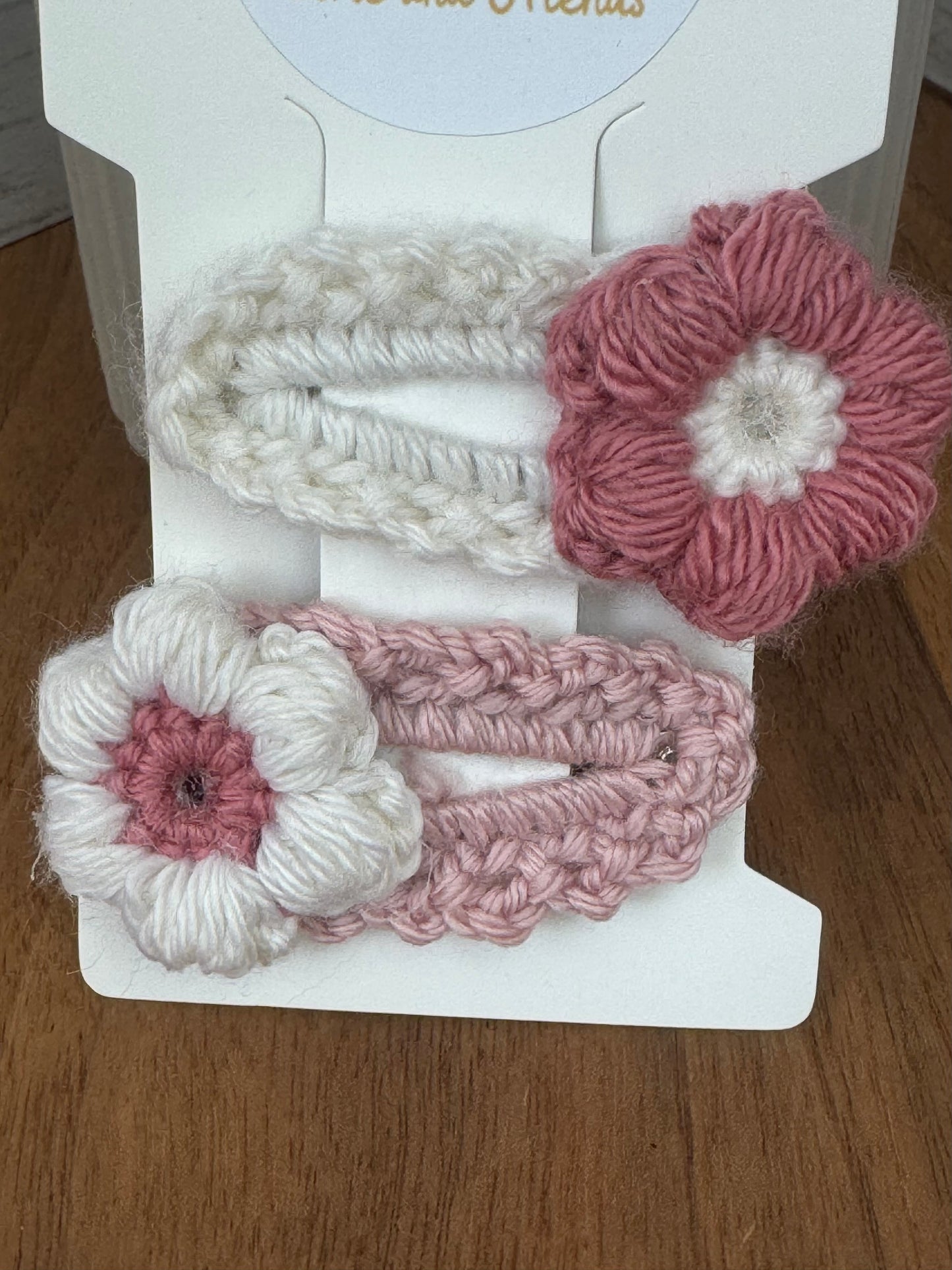 Crochet Hairclips