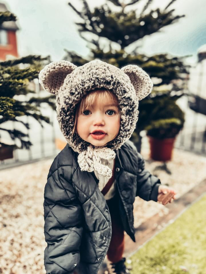 Faux fur pixies