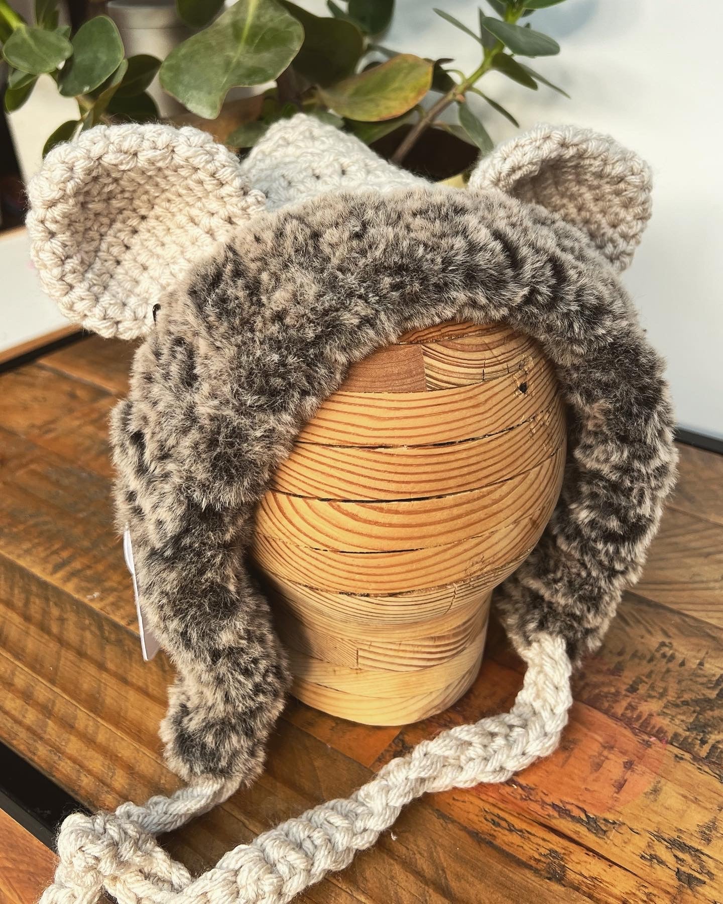 Faux fur pixies