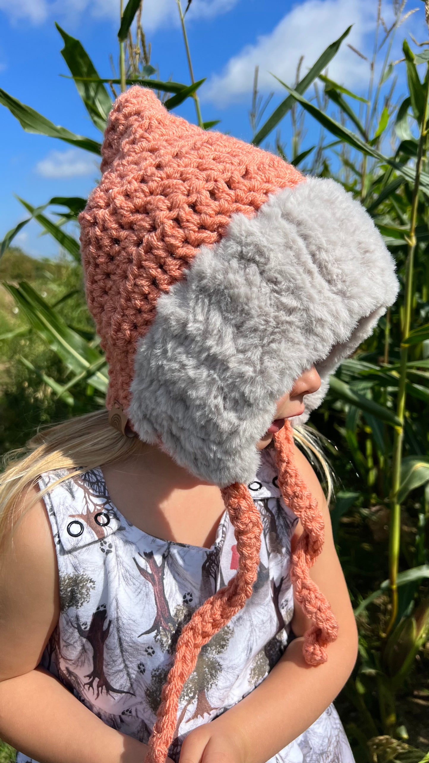 Faux fur pixies