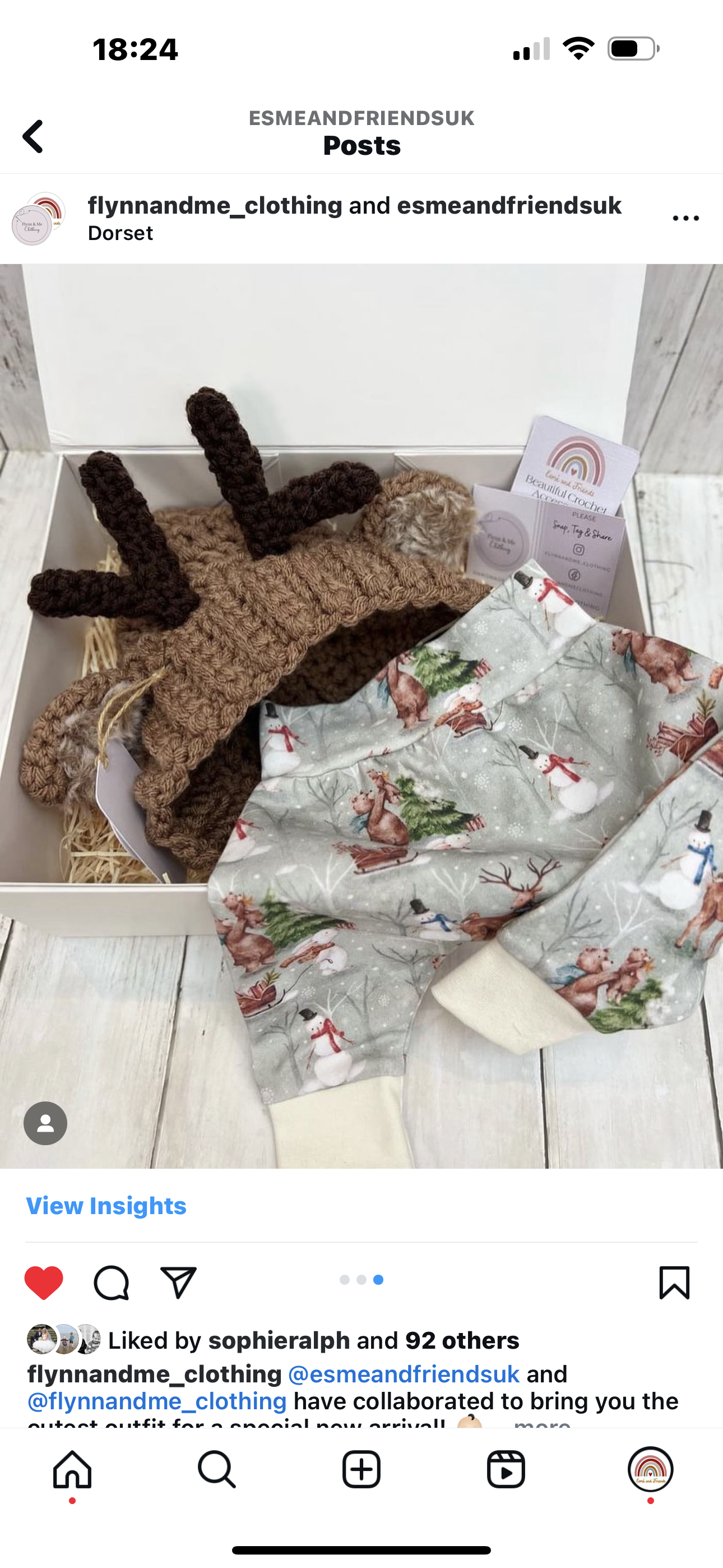 Newborn gift set