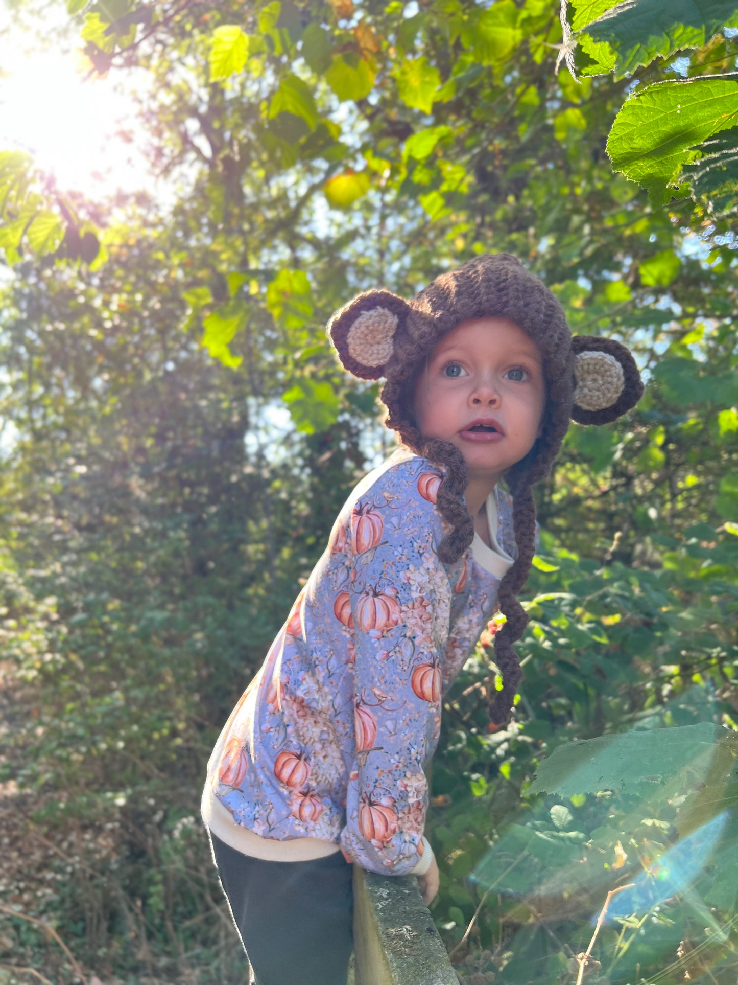 "Theodore" Monkey bonnet
