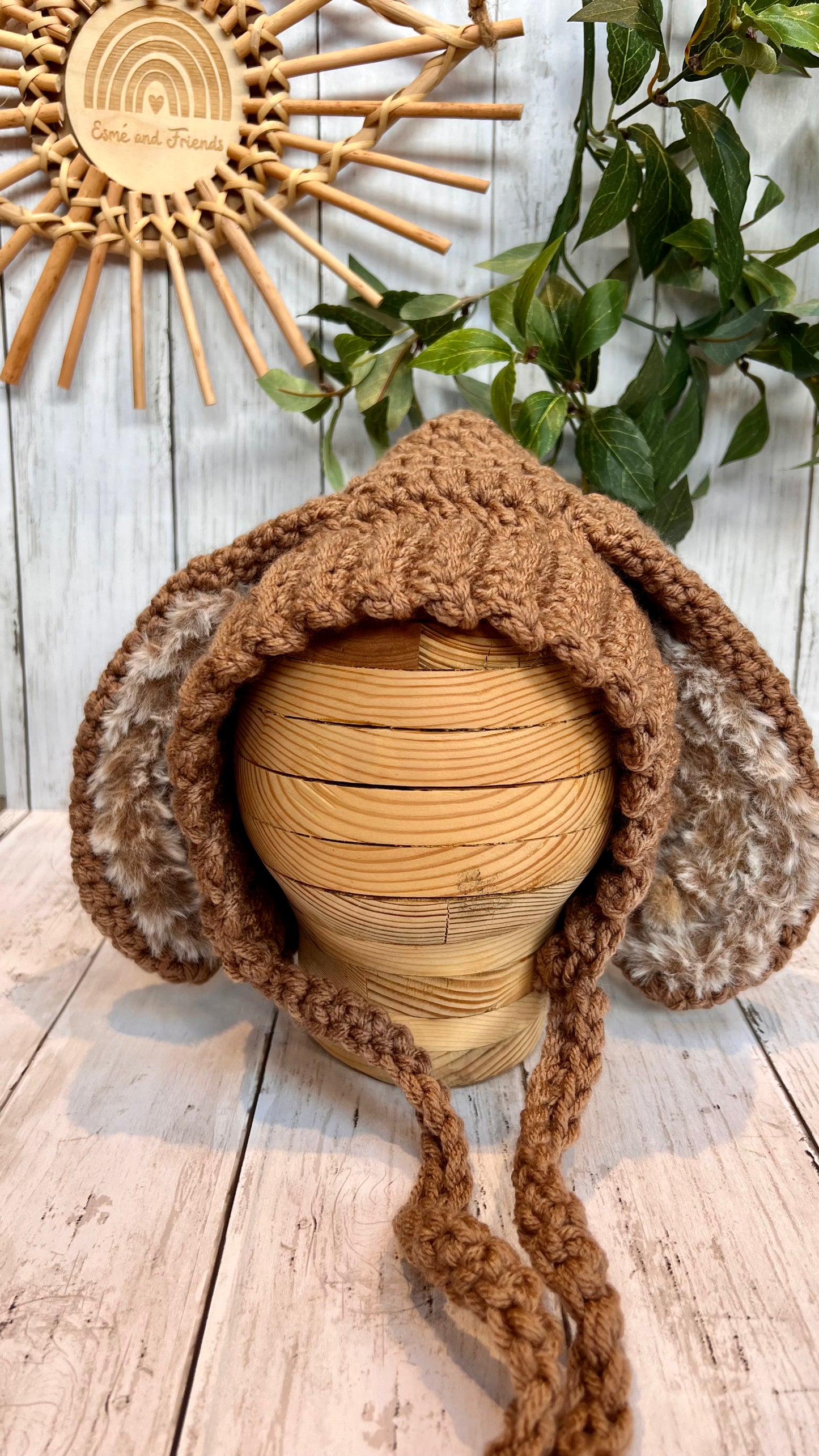 "Hallie" Bunny Bonnet