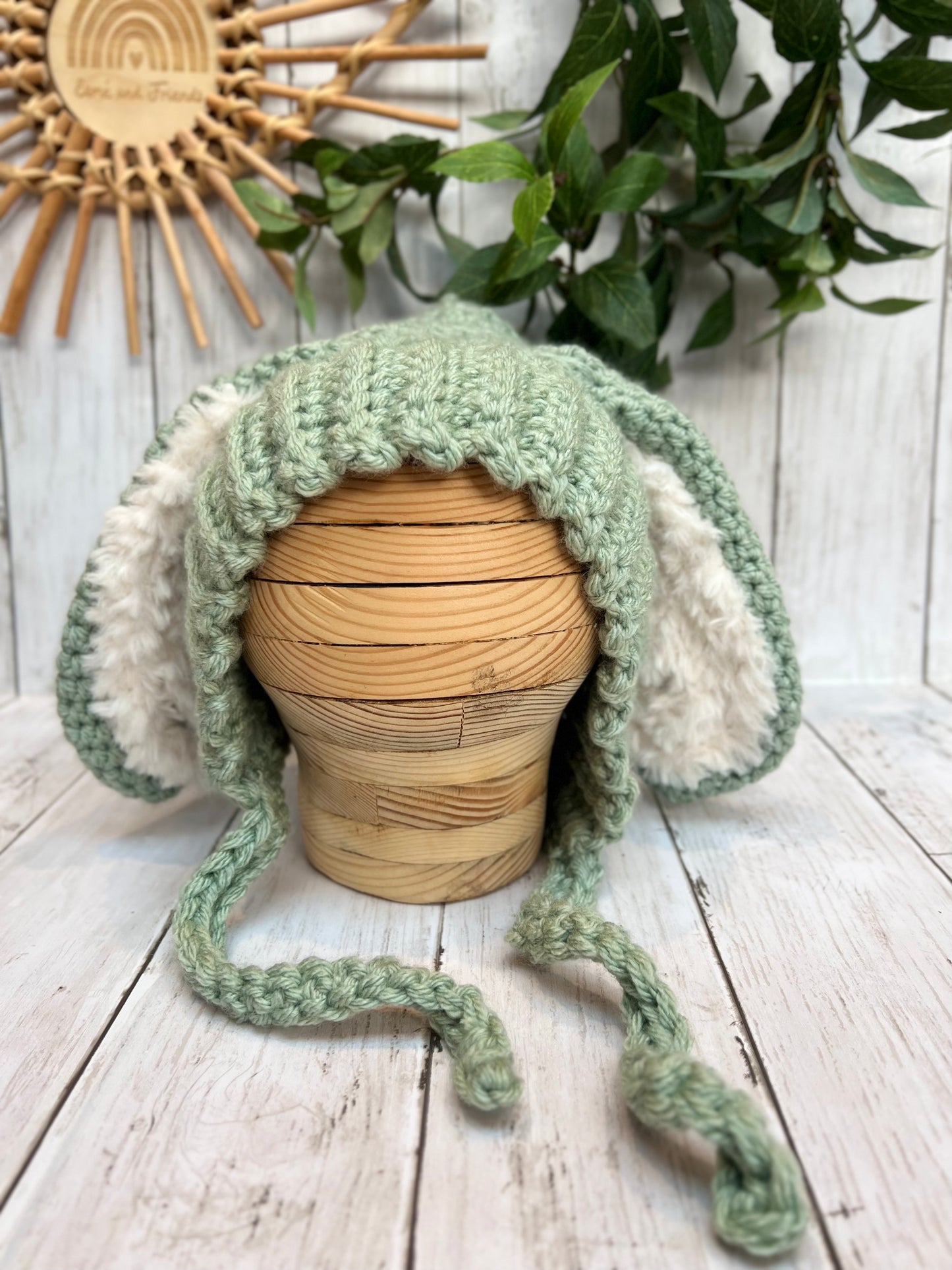 "Hallie" Bunny Bonnet