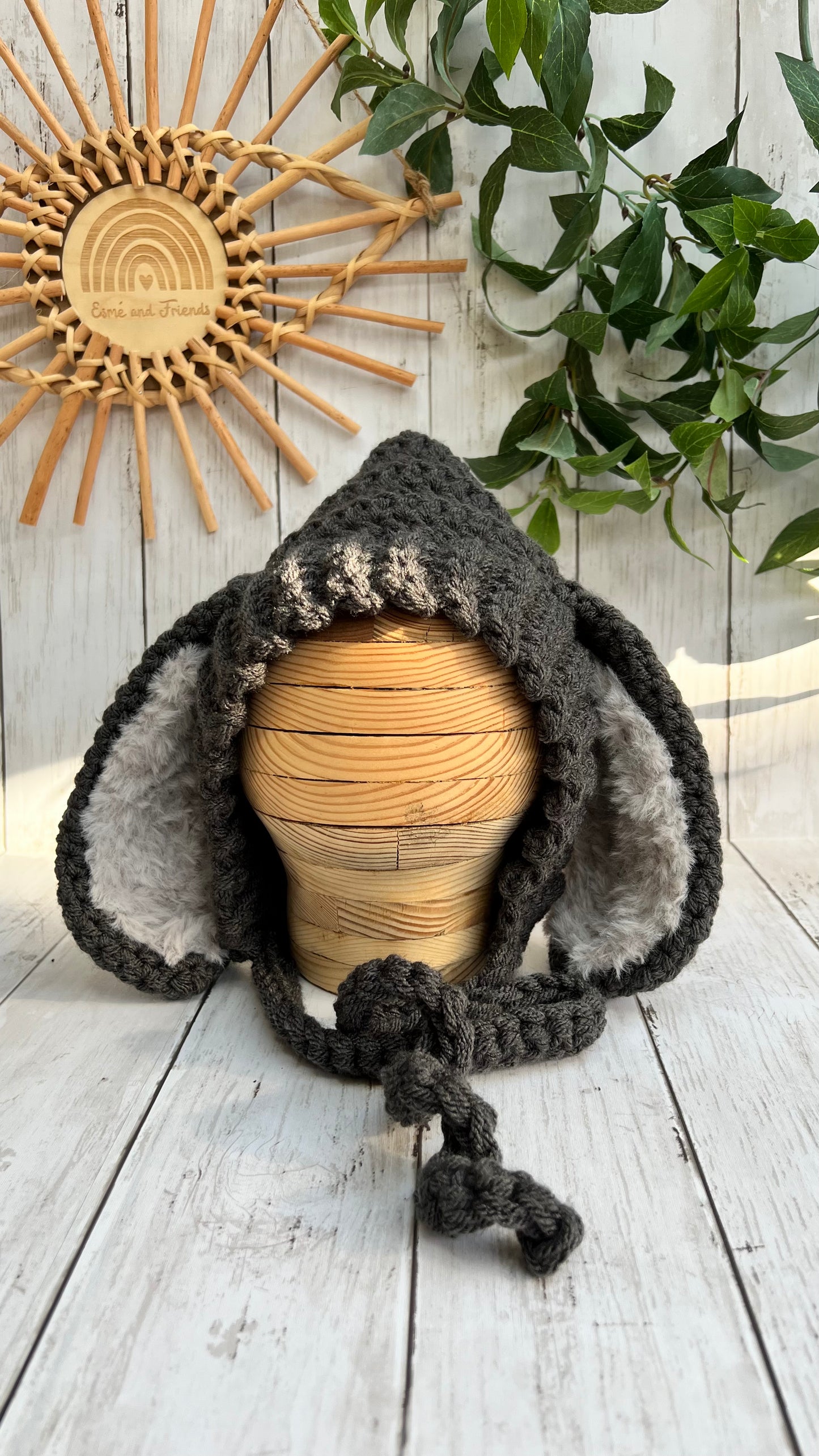 "Hallie" Bunny Bonnet