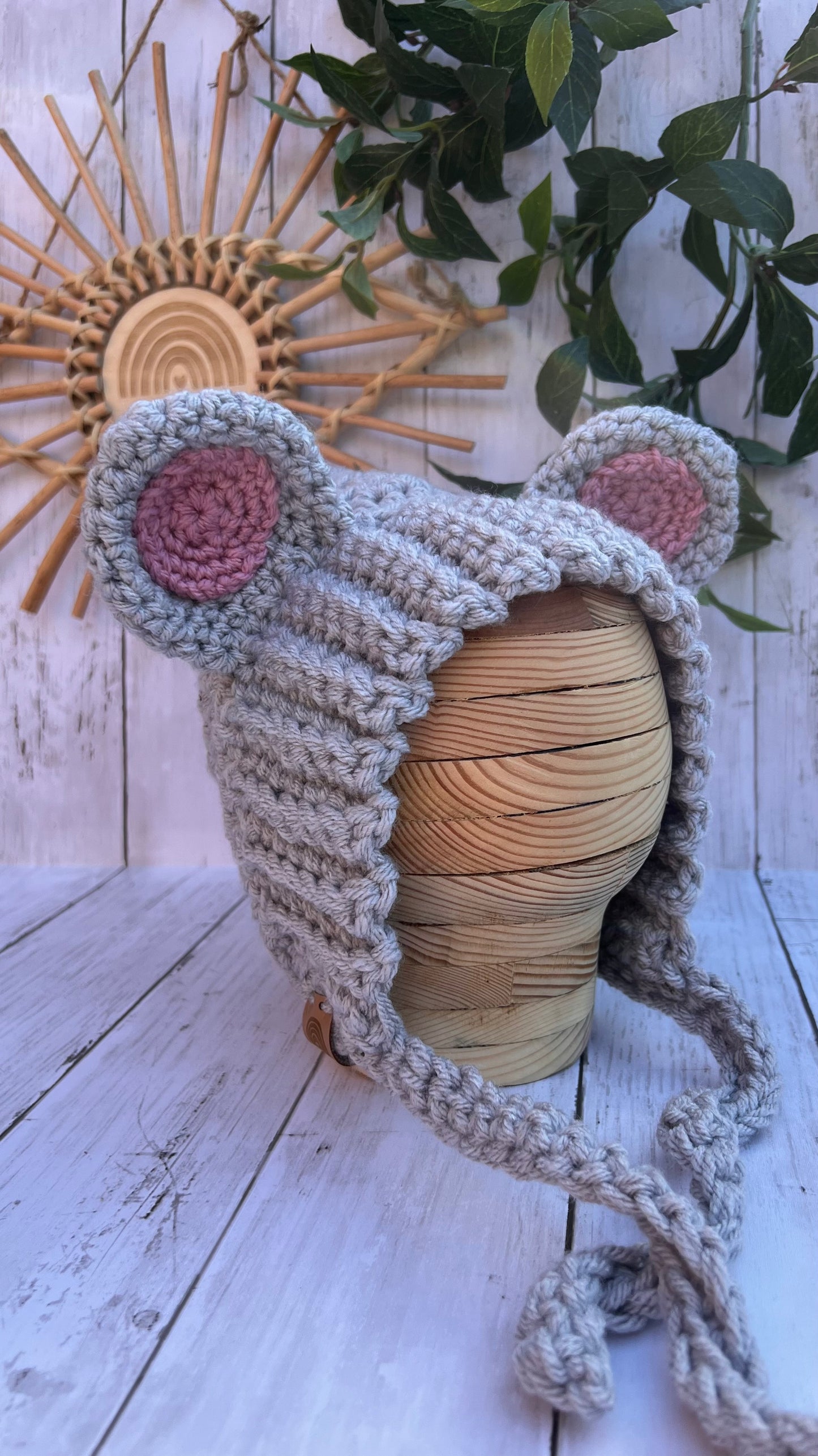 "Erika" Mouse Bonnet