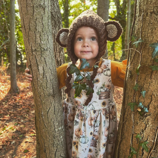 "Theodore" Monkey bonnet