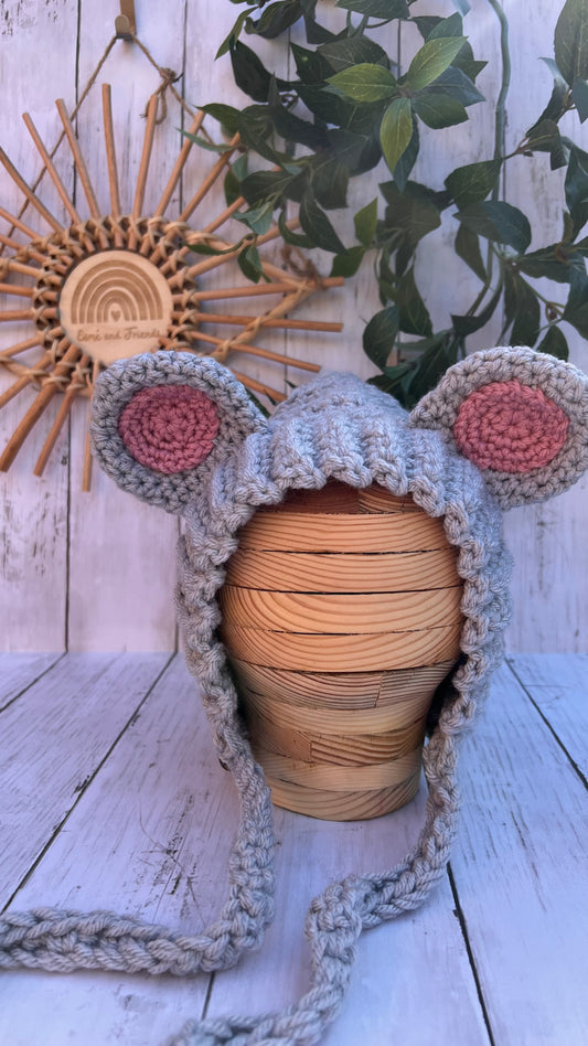 "Erika" Mouse Bonnet