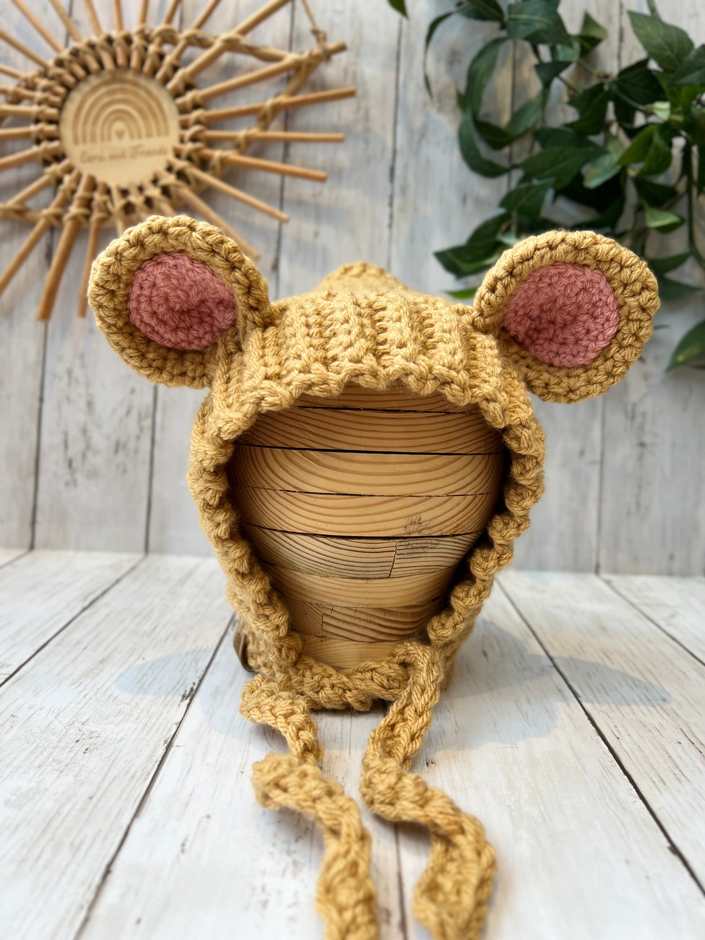 "Erika" Mouse Bonnet
